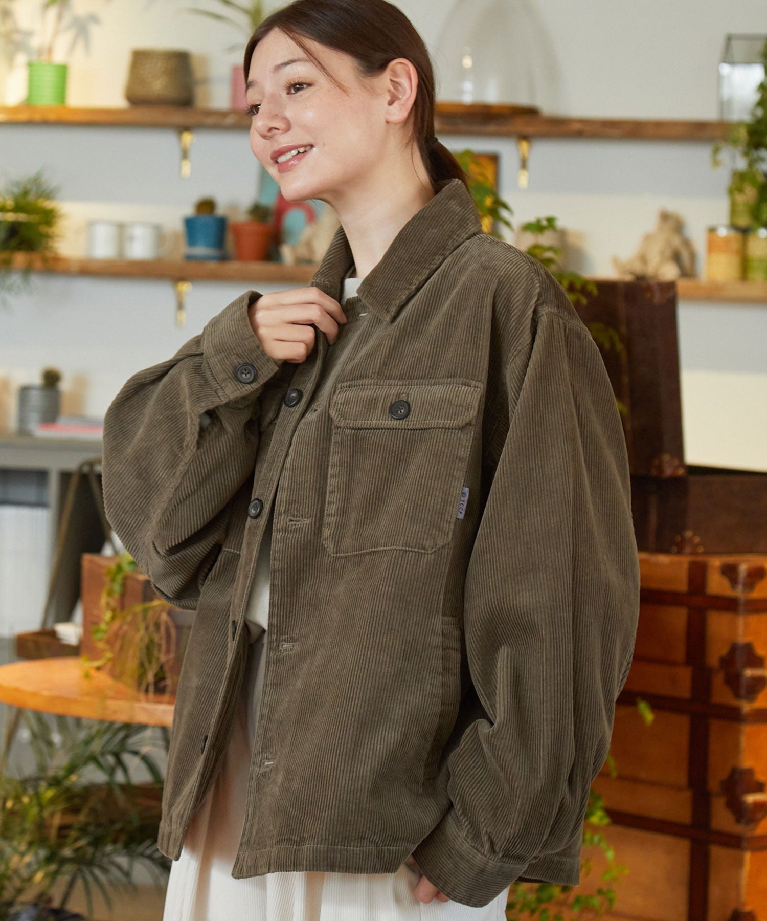 THE CRAFT CREW PRODUCTS / 燈芯絨  襯衫外套