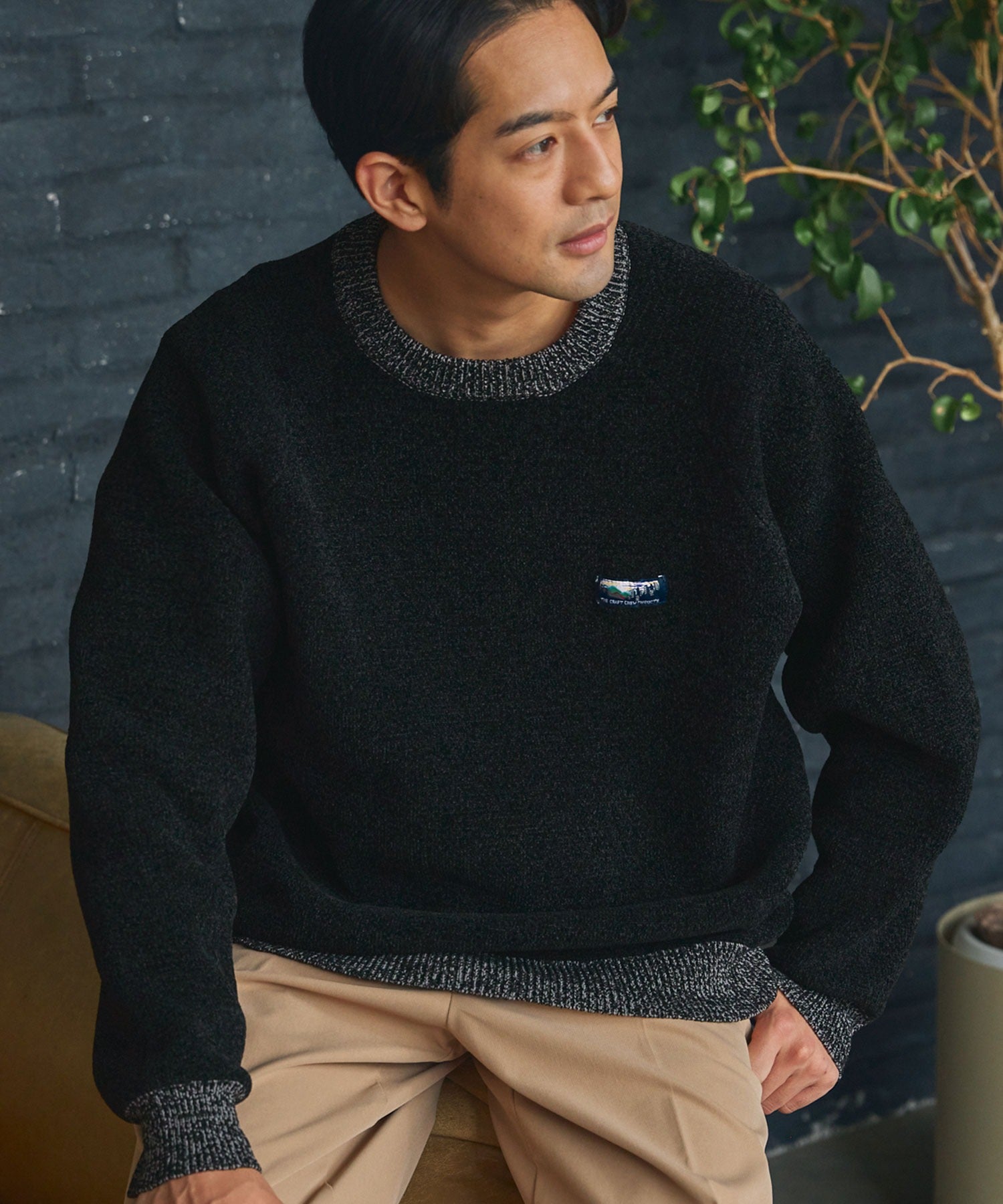 THE CRAFT CREW PRODUCTS / 拼接 針織衫