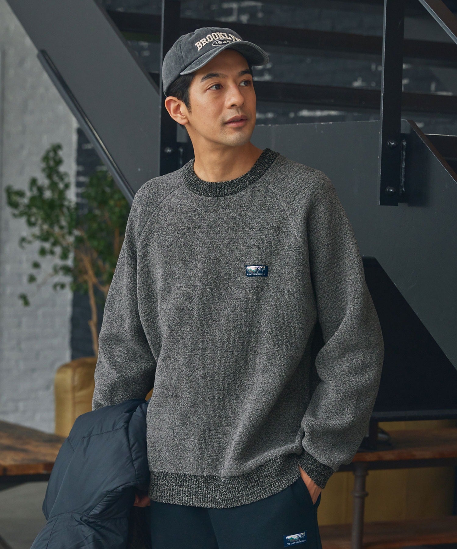 THE CRAFT CREW PRODUCTS / 拼接 針織衫