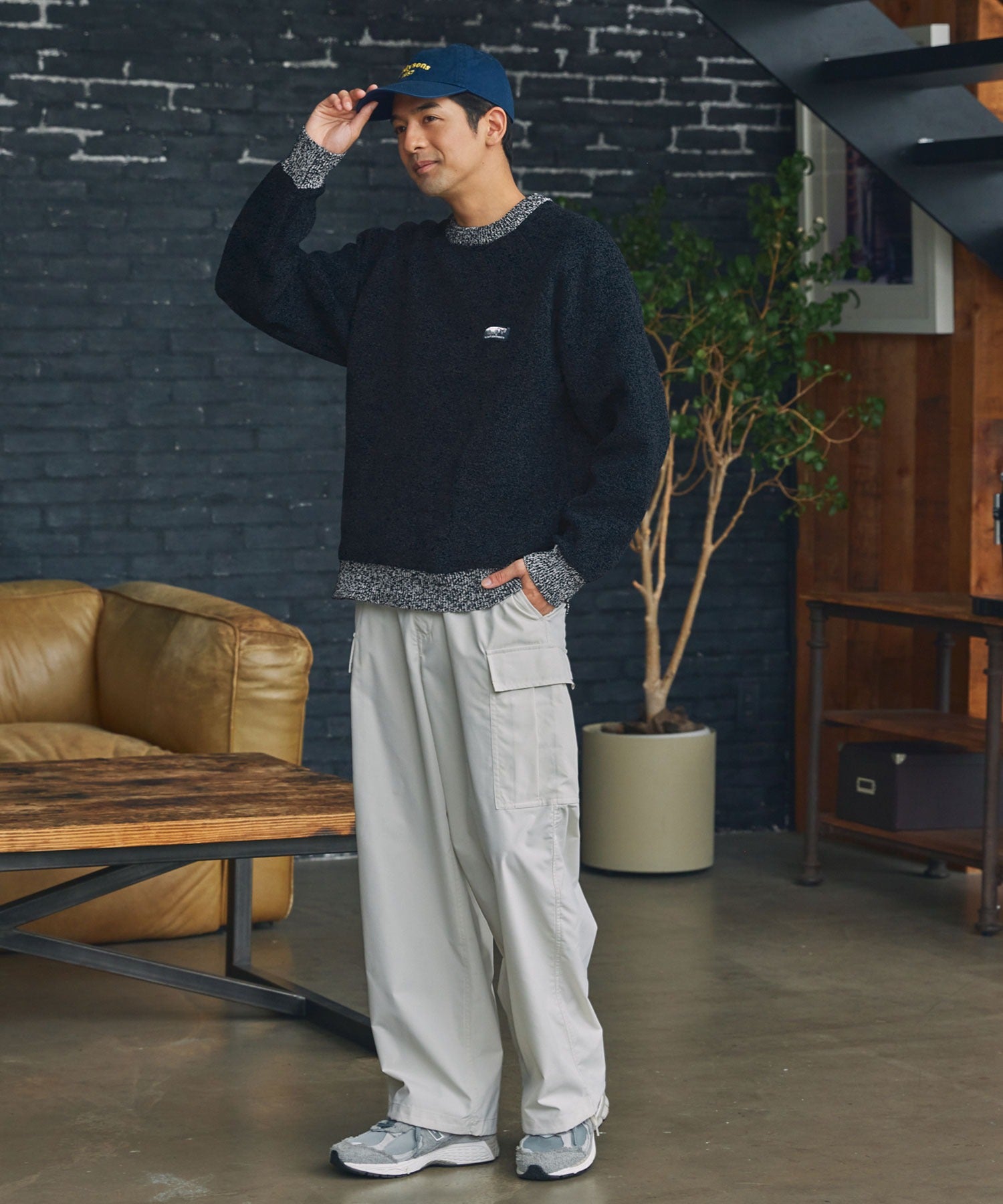 THE CRAFT CREW PRODUCTS / 拼接 針織衫