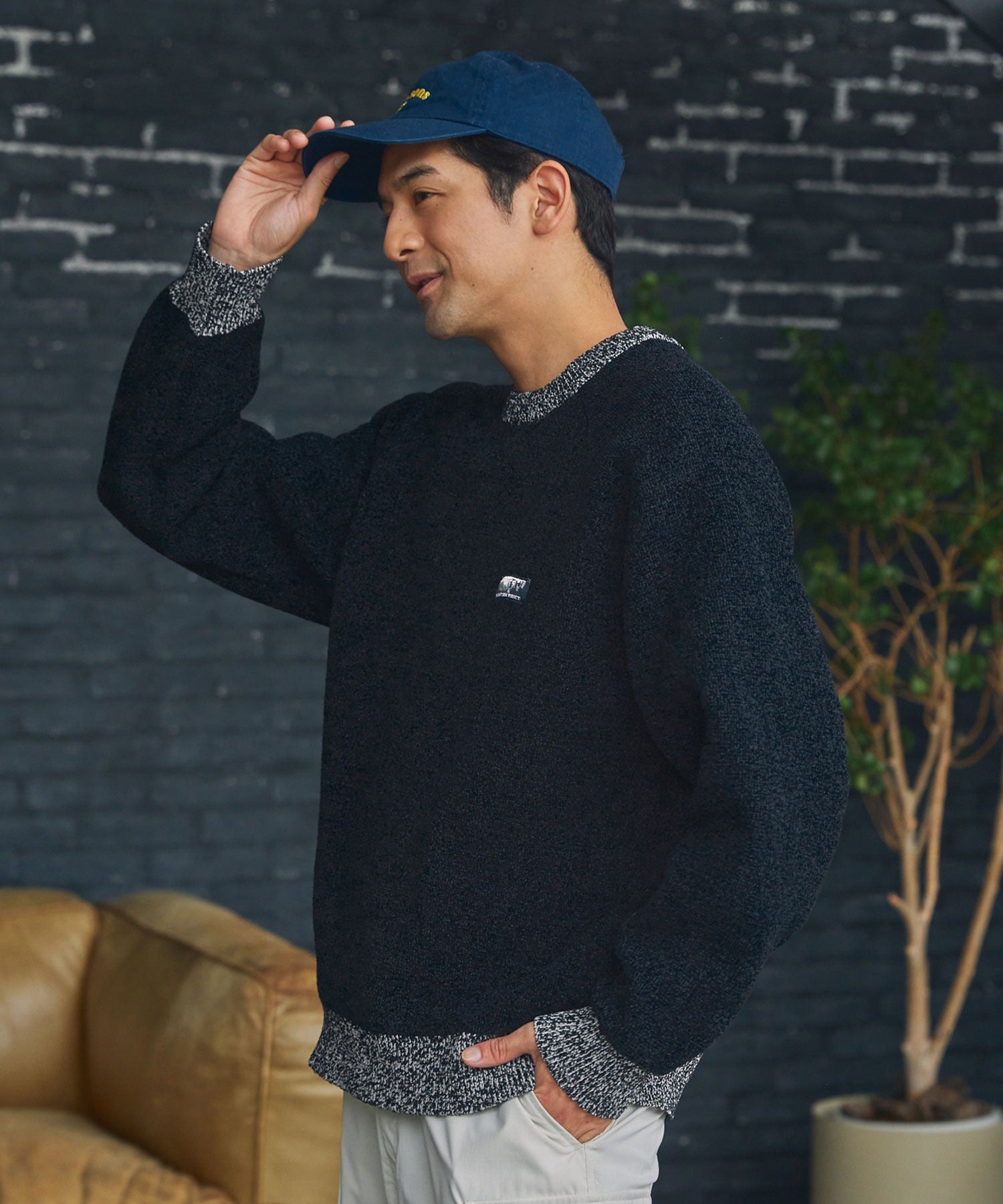 THE CRAFT CREW PRODUCTS / 拼接 針織衫