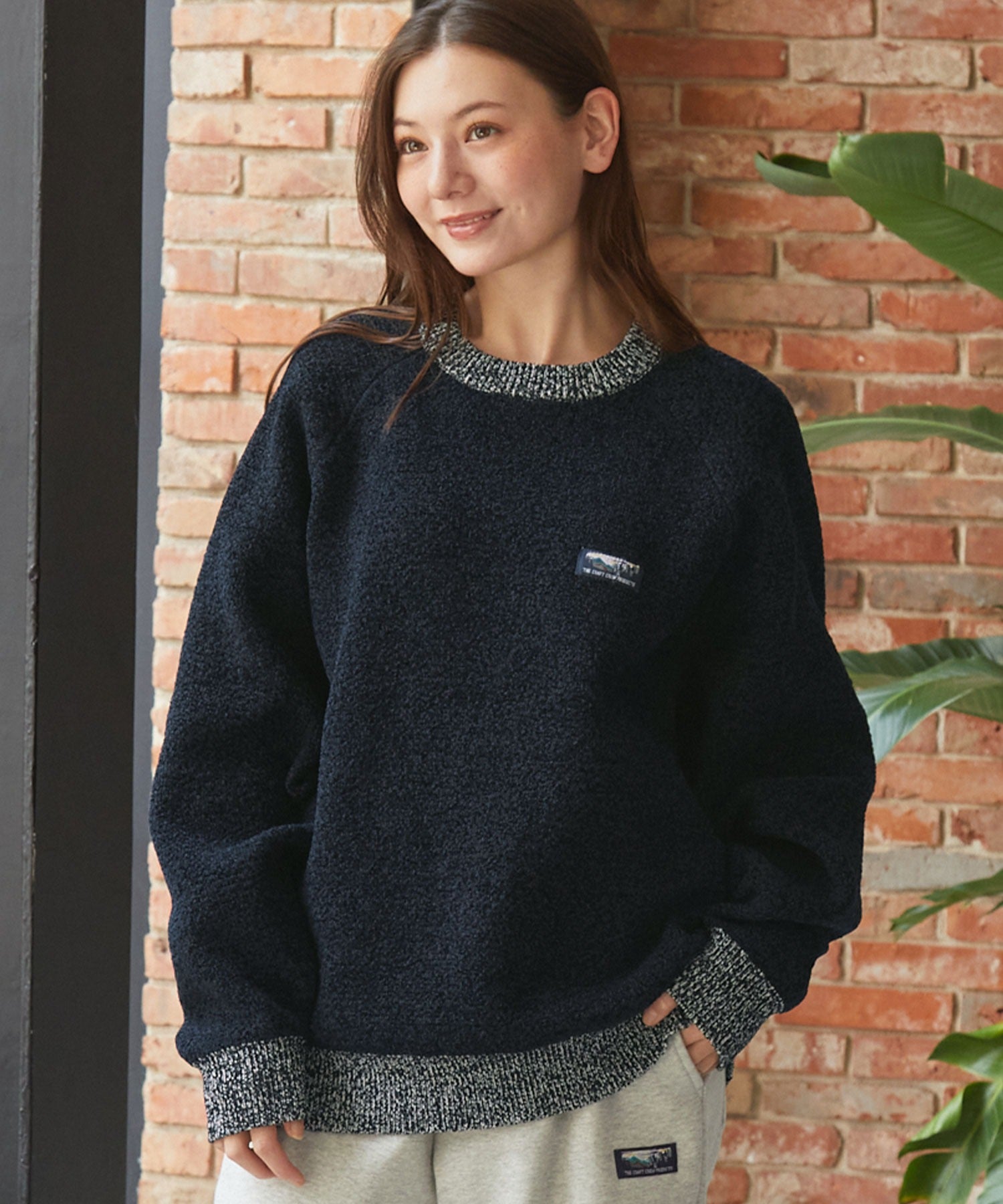 THE CRAFT CREW PRODUCTS / 拼接 針織衫