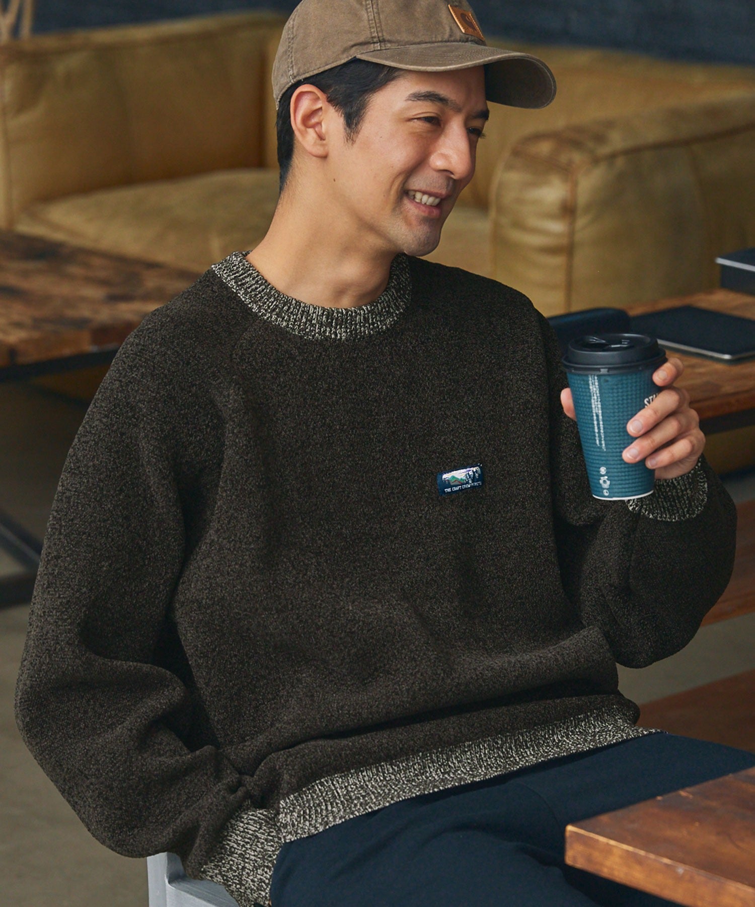 THE CRAFT CREW PRODUCTS / 拼接 針織衫