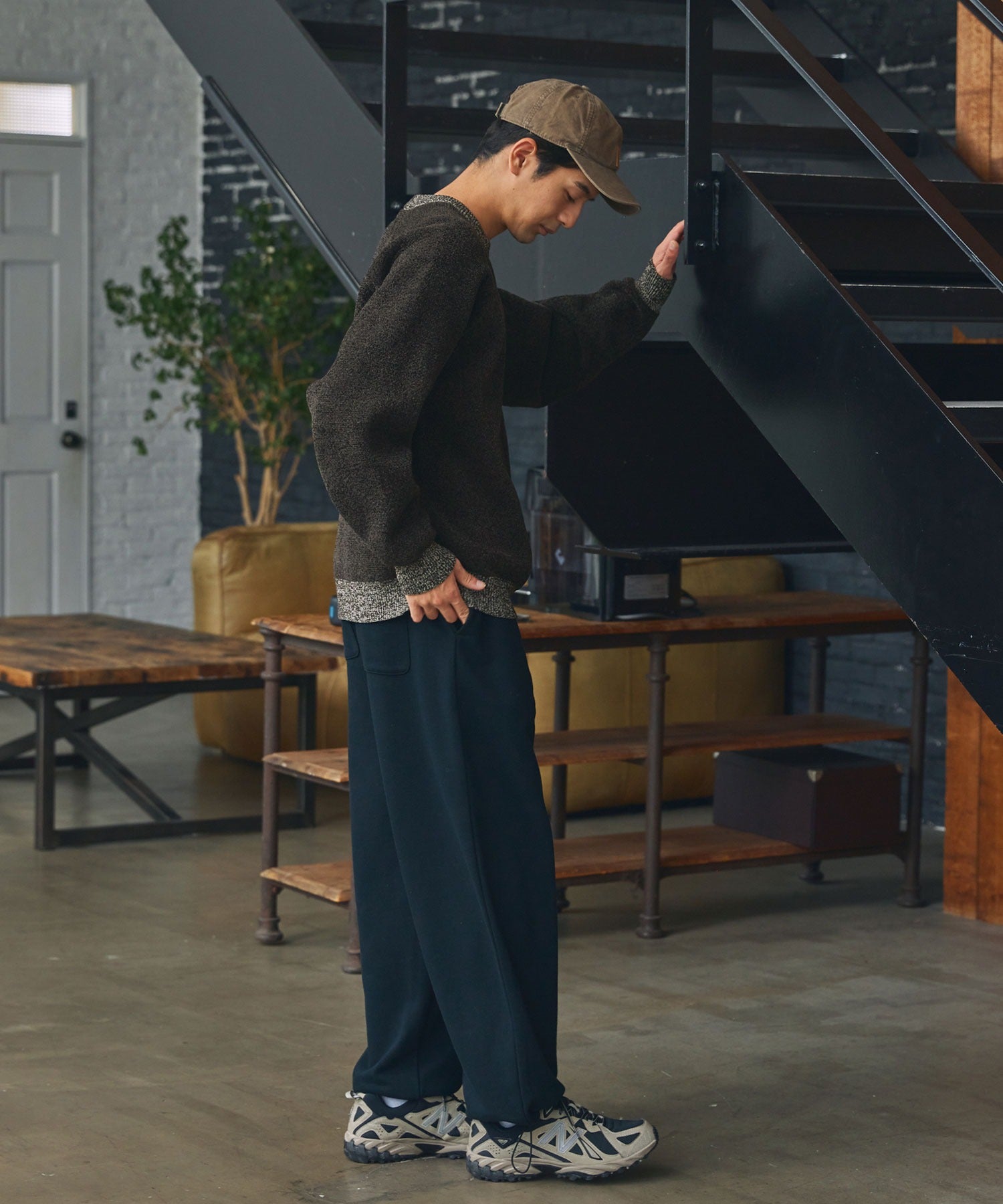 THE CRAFT CREW PRODUCTS / 拼接 針織衫