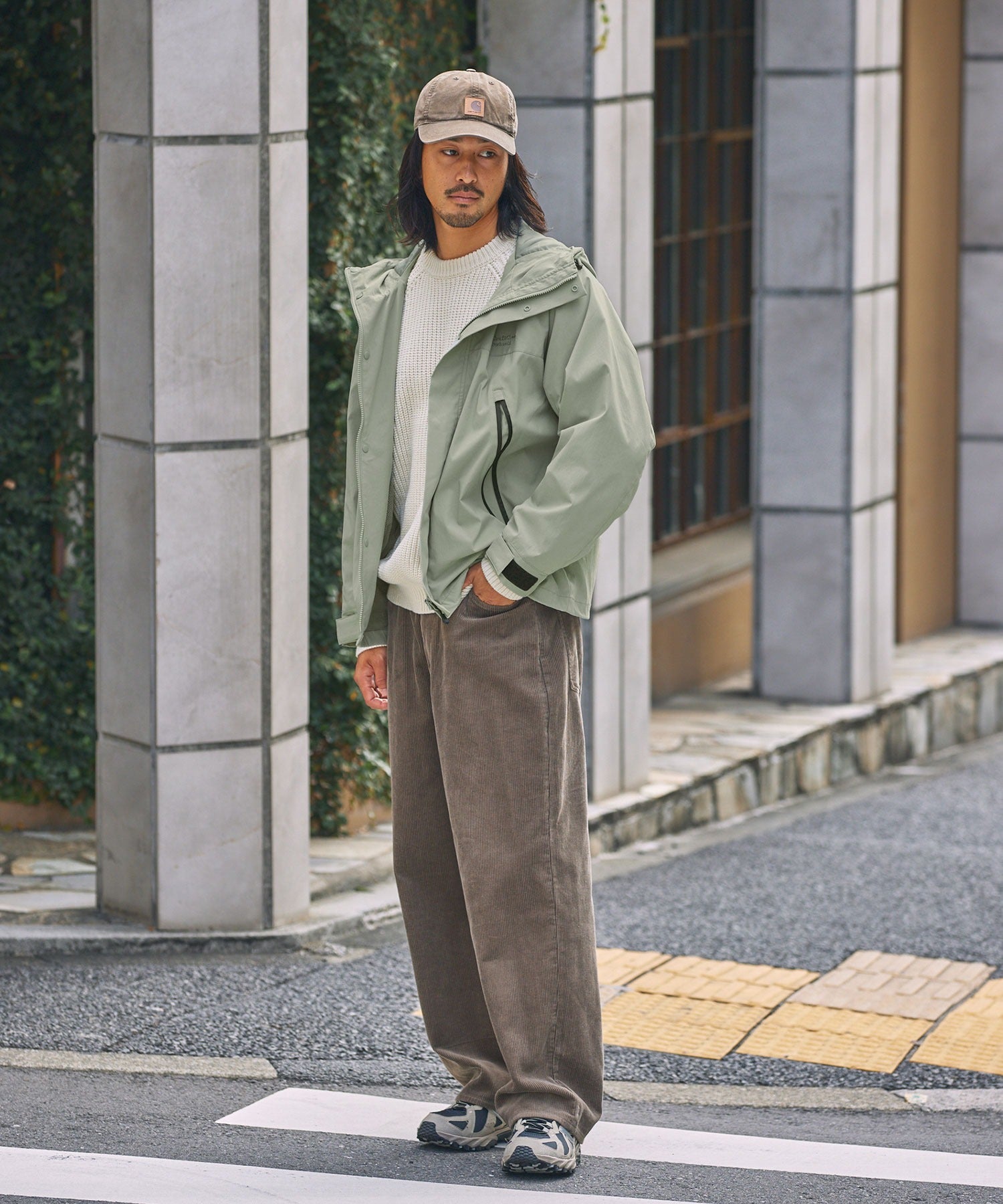 THE CRAFT CREW PRODUCTS / 尼龍 防潑水 抽繩 連帽外套