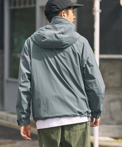 THE CRAFT CREW PRODUCTS / 防撥水 彈性抽繩 山系連帽外套