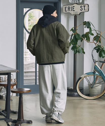 THE CRAFT CREW PRODUCTS / 仿舊水洗  兩用立領束口 中棉 外套