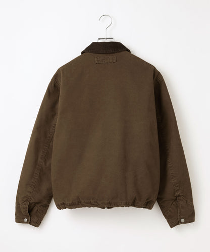 THE CRAFT CREW PRODUCTS / 仿舊水洗  兩用立領束口 中棉 外套