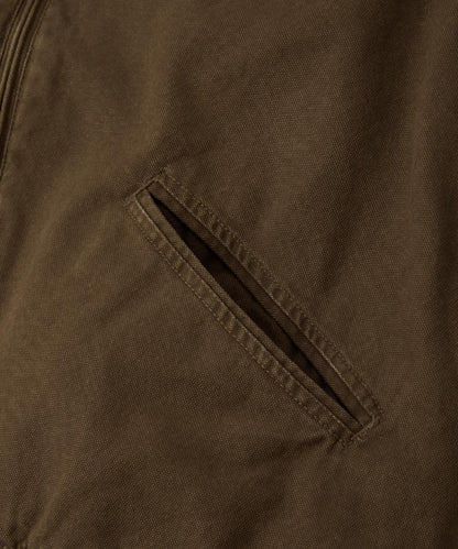 THE CRAFT CREW PRODUCTS / 仿舊水洗  兩用立領束口 中棉 外套