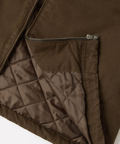 THE CRAFT CREW PRODUCTS / 仿舊水洗  兩用立領束口 中棉 外套