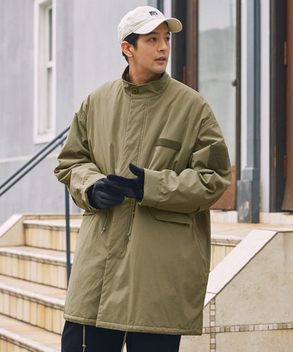 THE CRAFT CREW PRODUCTS / 防潑水尼龍 中綿 長版外套