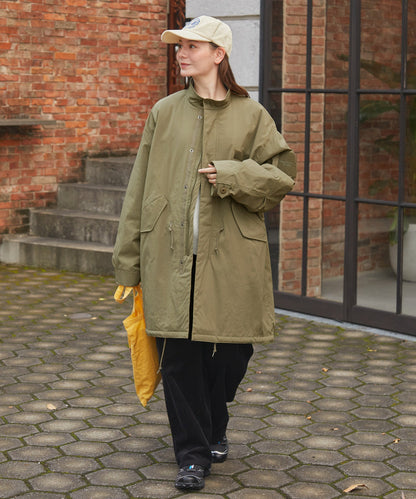 THE CRAFT CREW PRODUCTS / 防潑水尼龍 中綿 長版外套