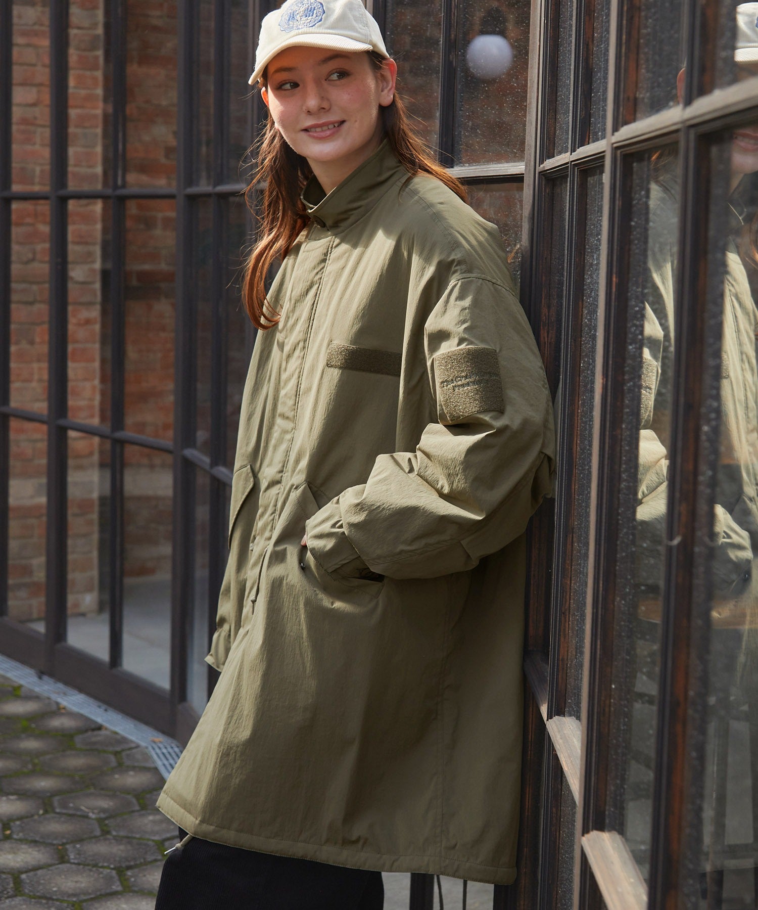 THE CRAFT CREW PRODUCTS / 防潑水尼龍 中綿 長版外套