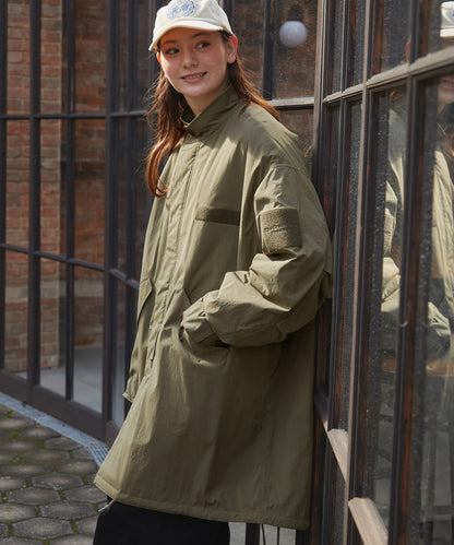 THE CRAFT CREW PRODUCTS / 防潑水尼龍 中綿 長版外套