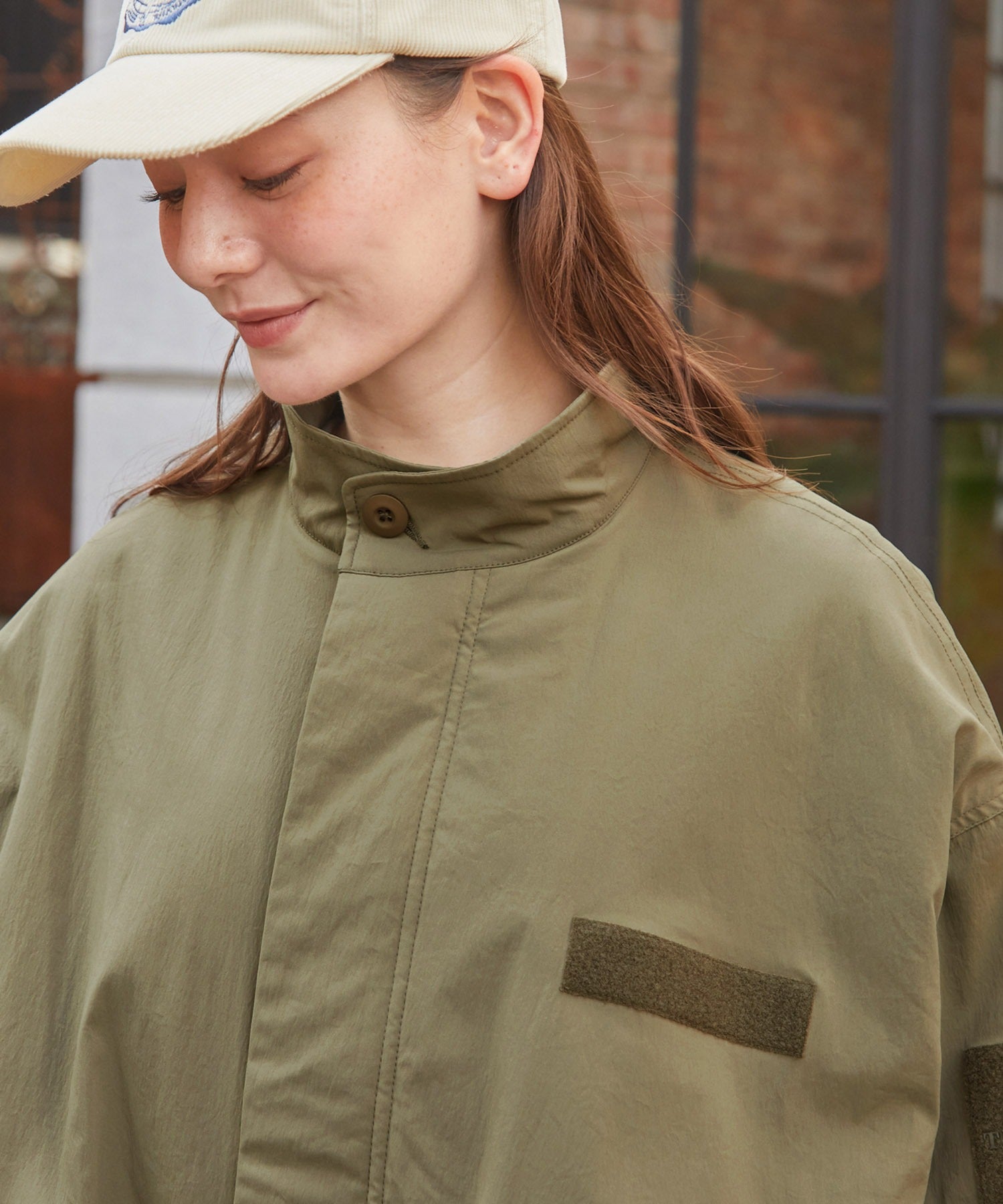 THE CRAFT CREW PRODUCTS / 防潑水尼龍 中綿 長版外套