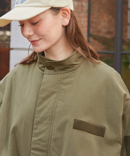 THE CRAFT CREW PRODUCTS / 防潑水尼龍 中綿 長版外套