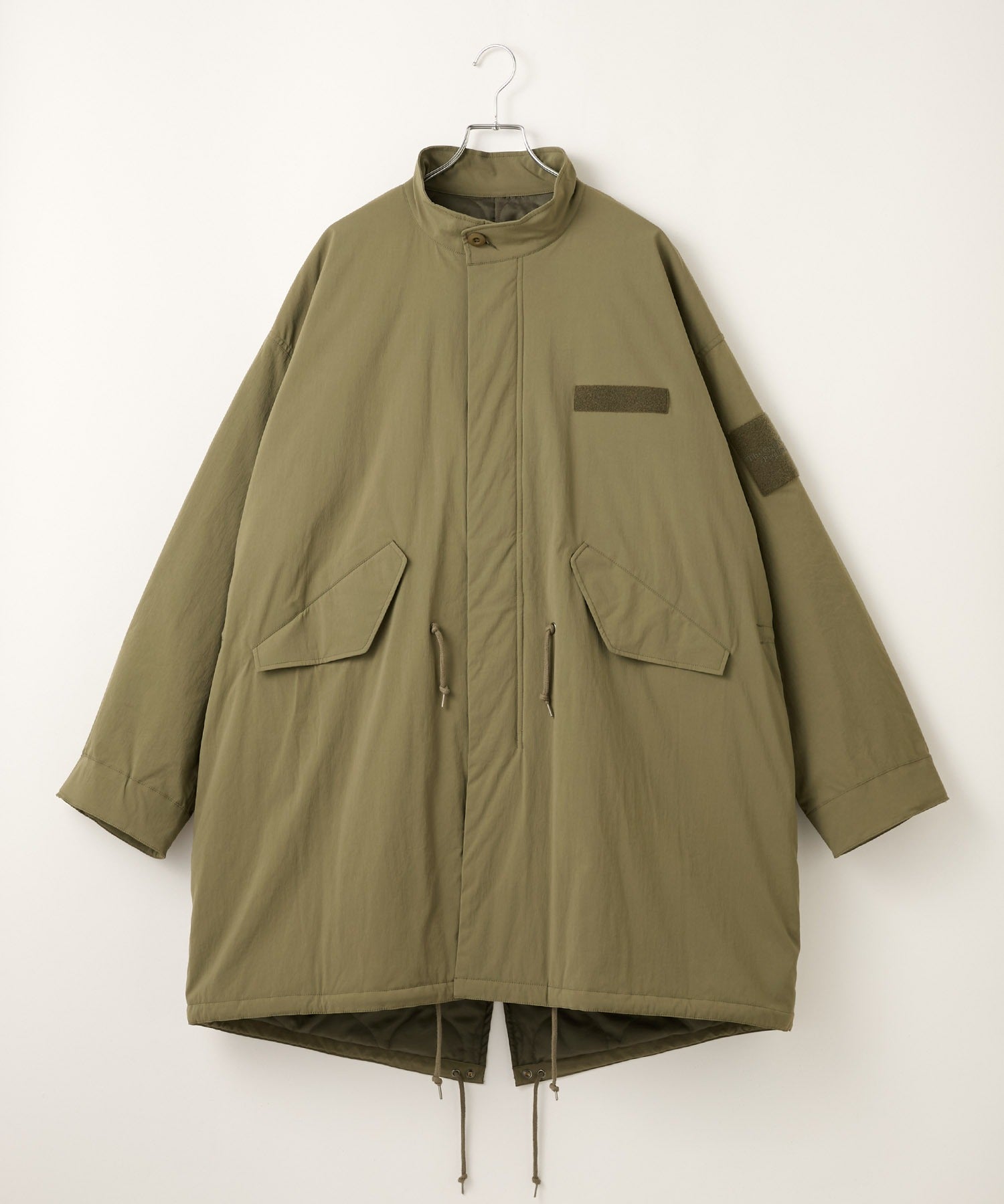 THE CRAFT CREW PRODUCTS / 防潑水尼龍 中綿 長版外套