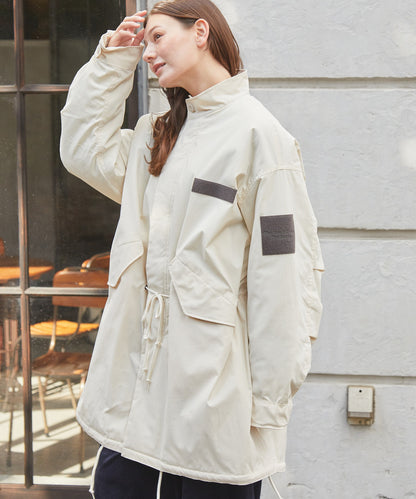 THE CRAFT CREW PRODUCTS / 防潑水尼龍 中綿 長版外套