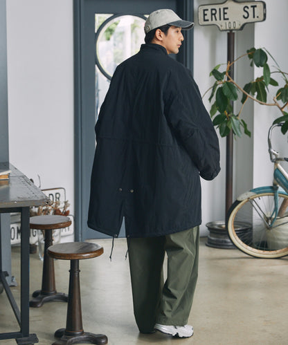 THE CRAFT CREW PRODUCTS / 防潑水尼龍 中綿 長版外套