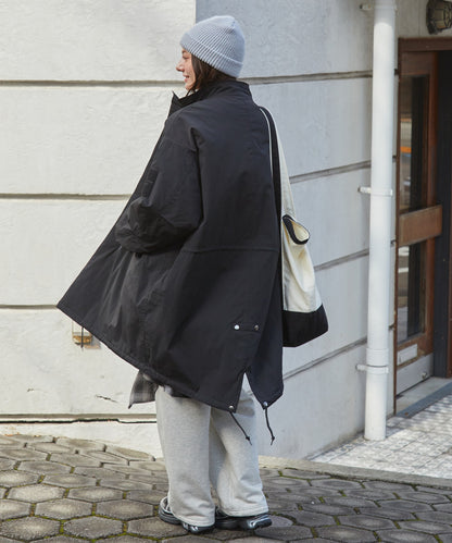 THE CRAFT CREW PRODUCTS / 防潑水尼龍 中綿 長版外套