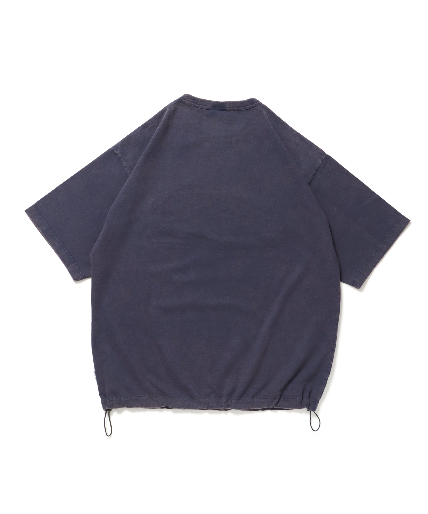 BEN DAVIS WHITE LABEL OVAL VNTG DRAW STRING TEE / 標誌 短袖T恤