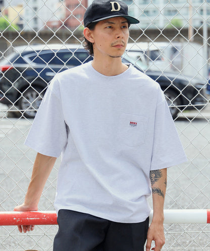 BEN DAVIS BIG POCKET TEE  / 復古小標 重磅口袋 短袖T恤