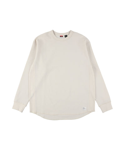 NANGA AIRFLEXR WAFFLE L/S TEE / 機能華夫格長袖T恤