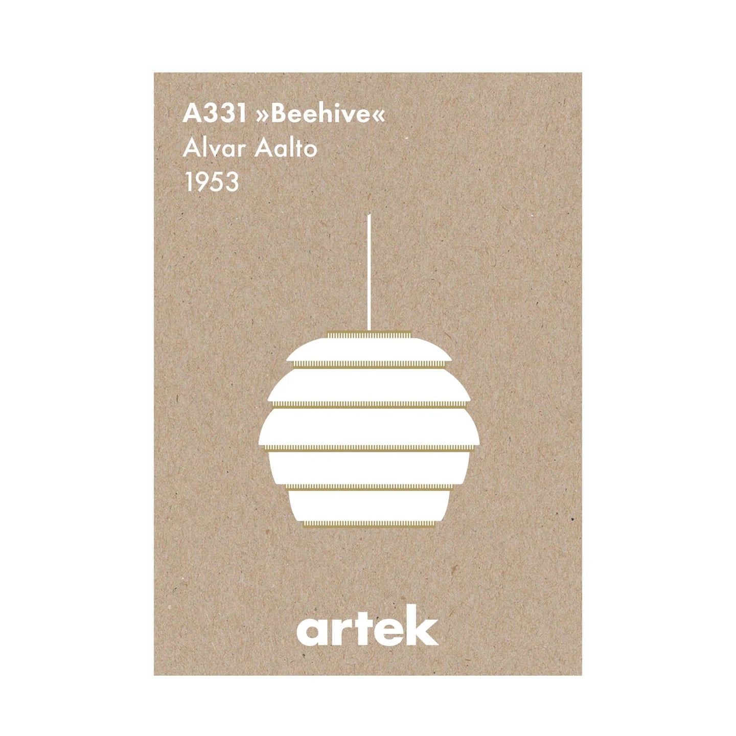 artek / 海報 a331 吊燈
