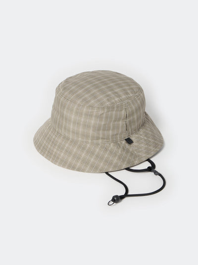 DAIWA PIER39 TECH VENTILATION HAT SUMMER PLAID / 機能透氣結構格紋漁夫帽