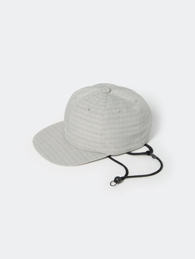 DAIWA PIER39 TECH 6PANEL CAP SUMMER PLAID / 科技結構 高密度拼織六片帽