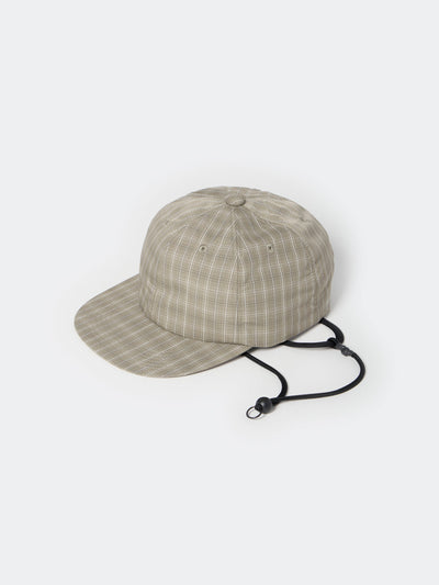DAIWA PIER39 TECH 6PANEL CAP SUMMER PLAID / 科技結構 高密度拼織六片帽