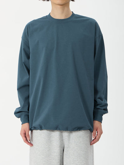 DAIWA PIER39 / TECH DRAWSTRING TEE L/S 抽繩厚磅長袖T恤（26AW）