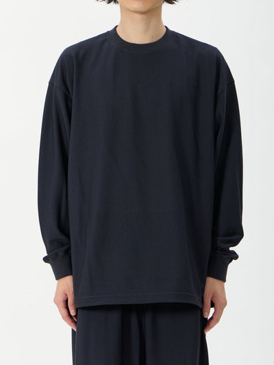 DAIWA PIER39 / TECH MESH CREW L/S 立體網眼圓領長袖T恤（26AW）