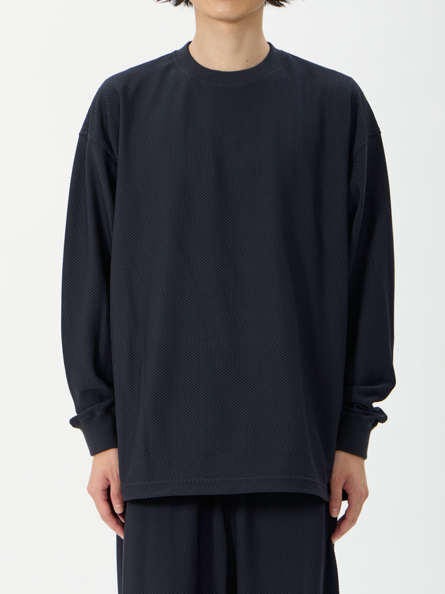 DAIWA PIER39 / TECH MESH CREW L/S 立體網眼圓領長袖T恤（26AW）