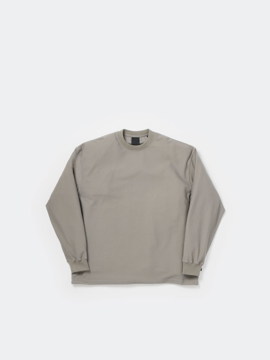 DAIWA PIER39 / TECH MESH CREW L/S 立體網眼圓領長袖T恤（26AW）