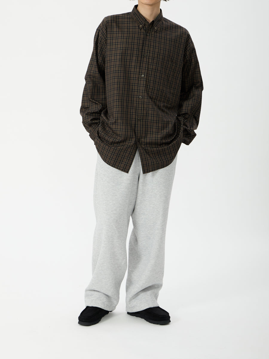 DAIWA PIER39 / TECH BUTTON DOWN SHIRT L/S PLAIDS 格紋鈕扣領長袖襯衫（26AW）