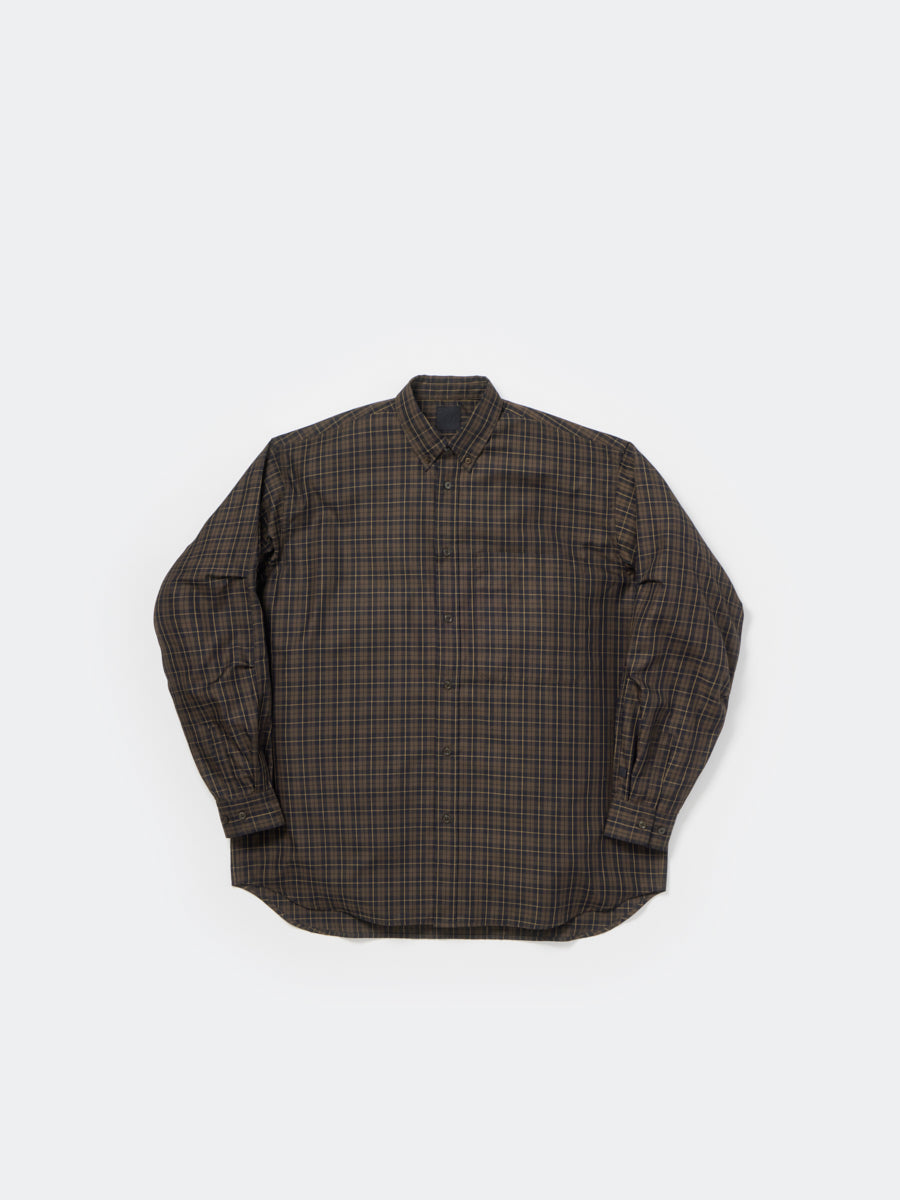DAIWA PIER39 / TECH BUTTON DOWN SHIRT L/S PLAIDS 格紋鈕扣領長袖襯衫（26AW）