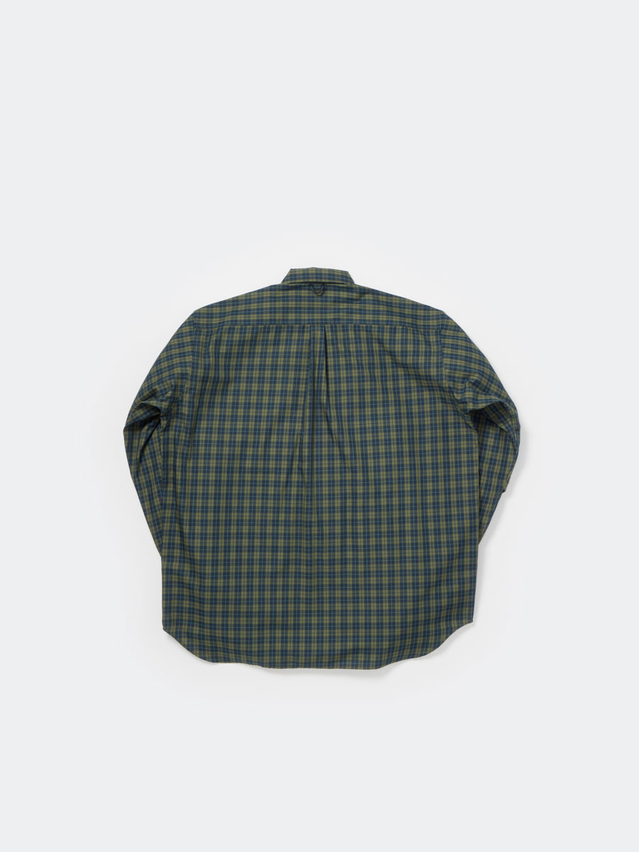 DAIWA PIER39 / TECH BUTTON DOWN SHIRT L/S PLAIDS 格紋鈕扣領長袖襯衫（26AW）