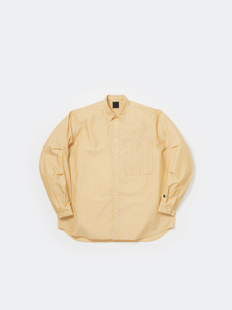 DAIWA PIER39 / TECH REGULAR COLLAR SHIRT L/S STRIPE 條紋標準領長袖襯衫（26AW）