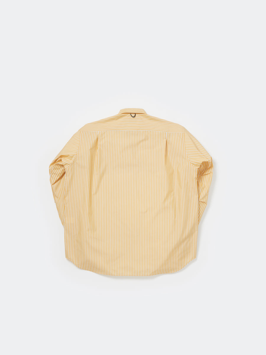DAIWA PIER39 / TECH REGULAR COLLAR SHIRT L/S STRIPE 條紋標準領長袖襯衫（26AW）