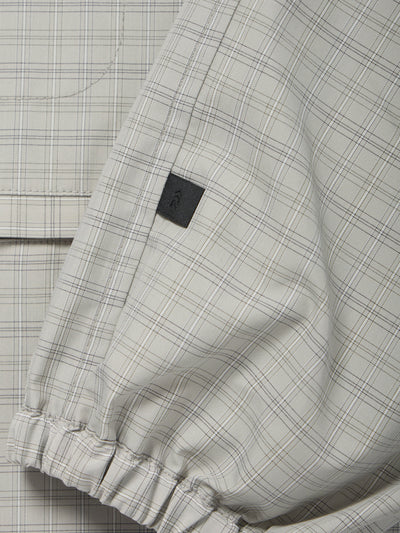 DAIWA PIER39 TECH ANORAK JACKET SUMMER PLAID / 機能拼接格紋 TECH ANORAK 連帽外套