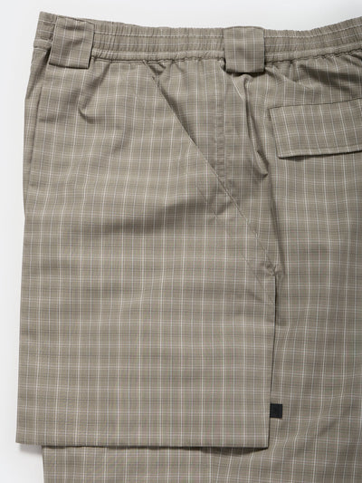 DAIWA PIER39 TECH 3D POCKET CARGO SHORTS SUMMER PLAID / 科技機能格紋 3D口袋工裝短褲