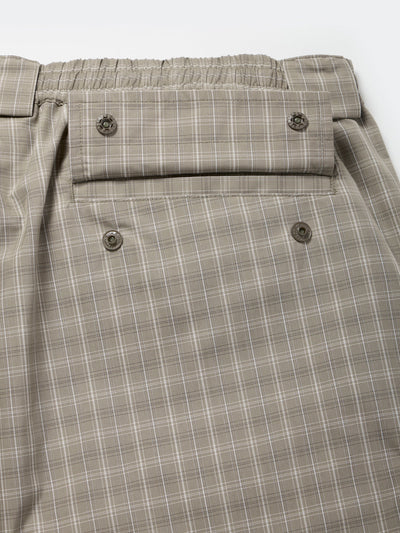 DAIWA PIER39 TECH 3D POCKET CARGO SHORTS SUMMER PLAID / 科技機能格紋 3D口袋工裝短褲