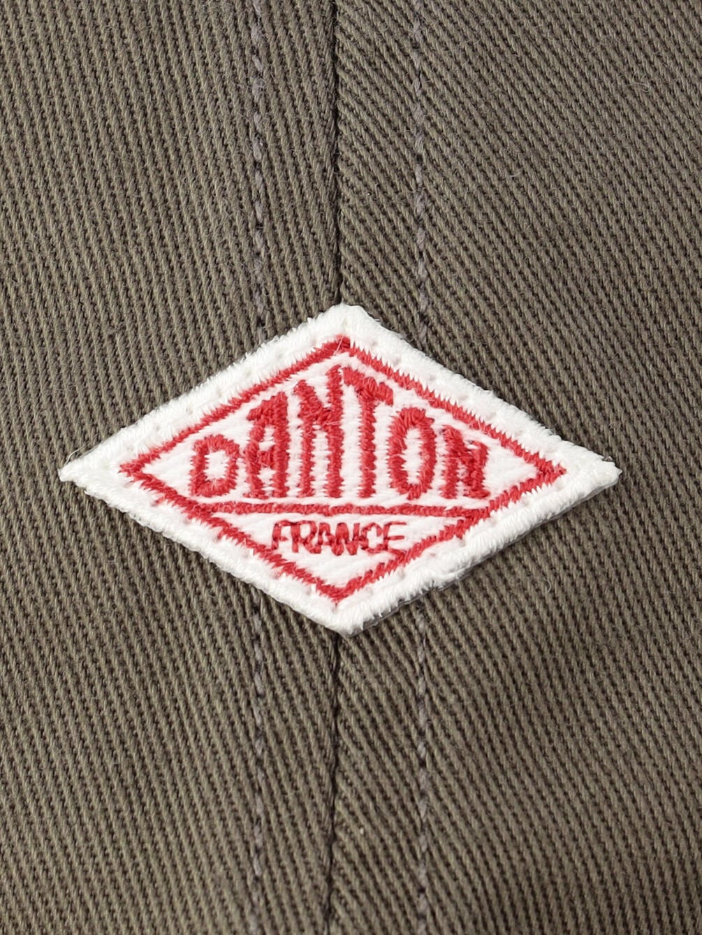 DANTON / 棉質斜紋6片式老帽