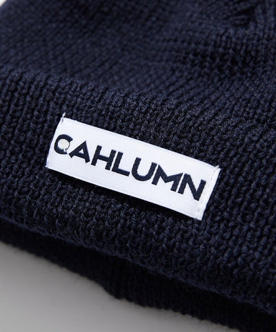 CAHLUMN Wool Rib Beanie / 羊毛羅紋針織帽