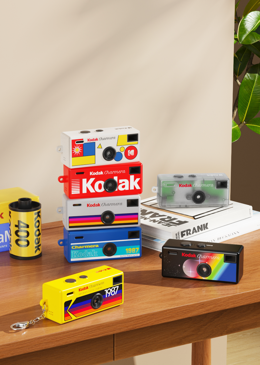 (現貨) KODAK CHARMERA Keychain Digital Camera Blind Box Collection / 數位微型口袋相機（隨機盲盒限定版）