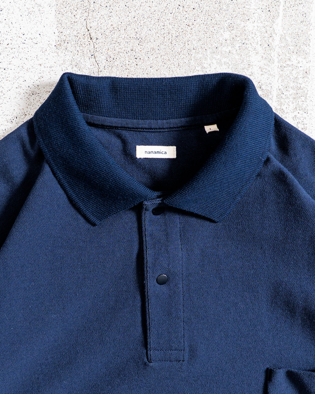 nanamica / 有機棉混紡 POLO 衫