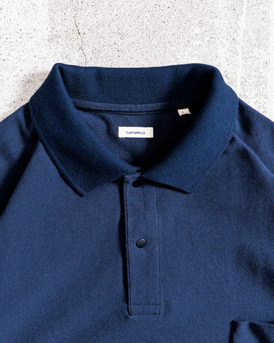 nanamica / 有機棉混紡 POLO 衫