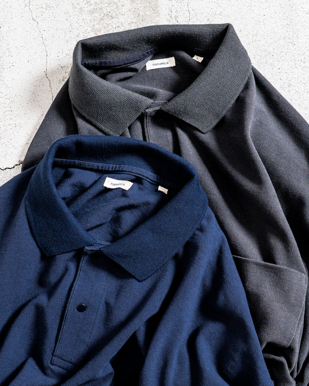 nanamica / 有機棉混紡 POLO 衫