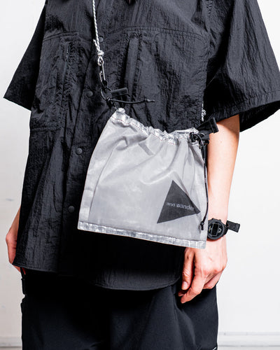 and wander UL sacoche with Dyneema / Dyneema® 複合纖維輕量防潑水隨身包